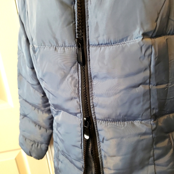 ChouYatou Wind Proof Padded Winter Coat Sz-S/M Blue - Picture 8 of 16